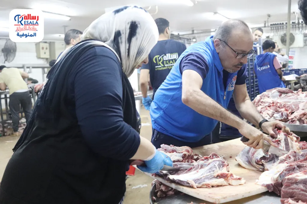 تجهيز توزيع وجبات الإطعام رمضان 2025